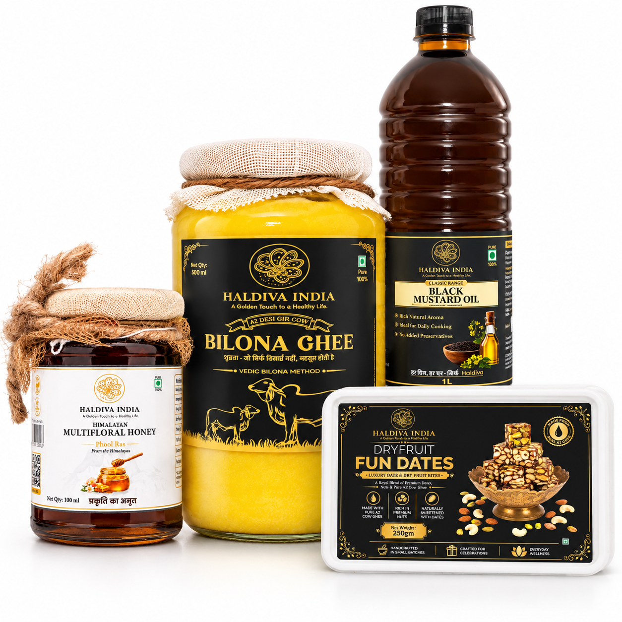 Haldiva India Festive Essentials Combo