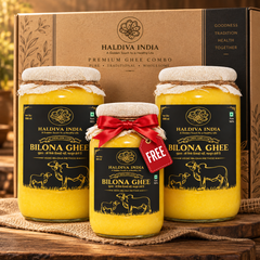 Haldiva India Premium Ghee Combo