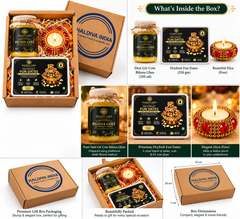 Haldiva India Diwali Ghee & Dryfruit Gift Hamper