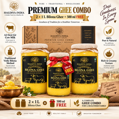 Haldiva India Premium Ghee Combo