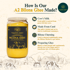 Haldiva A² Desi Gir Cow Bilona Ghee