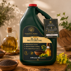 Haldiva Classic Range Black Mustard Oil 5L