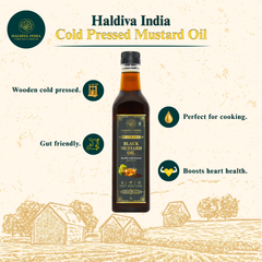 Haldiva Signature Range Black Mustard Oil 1L