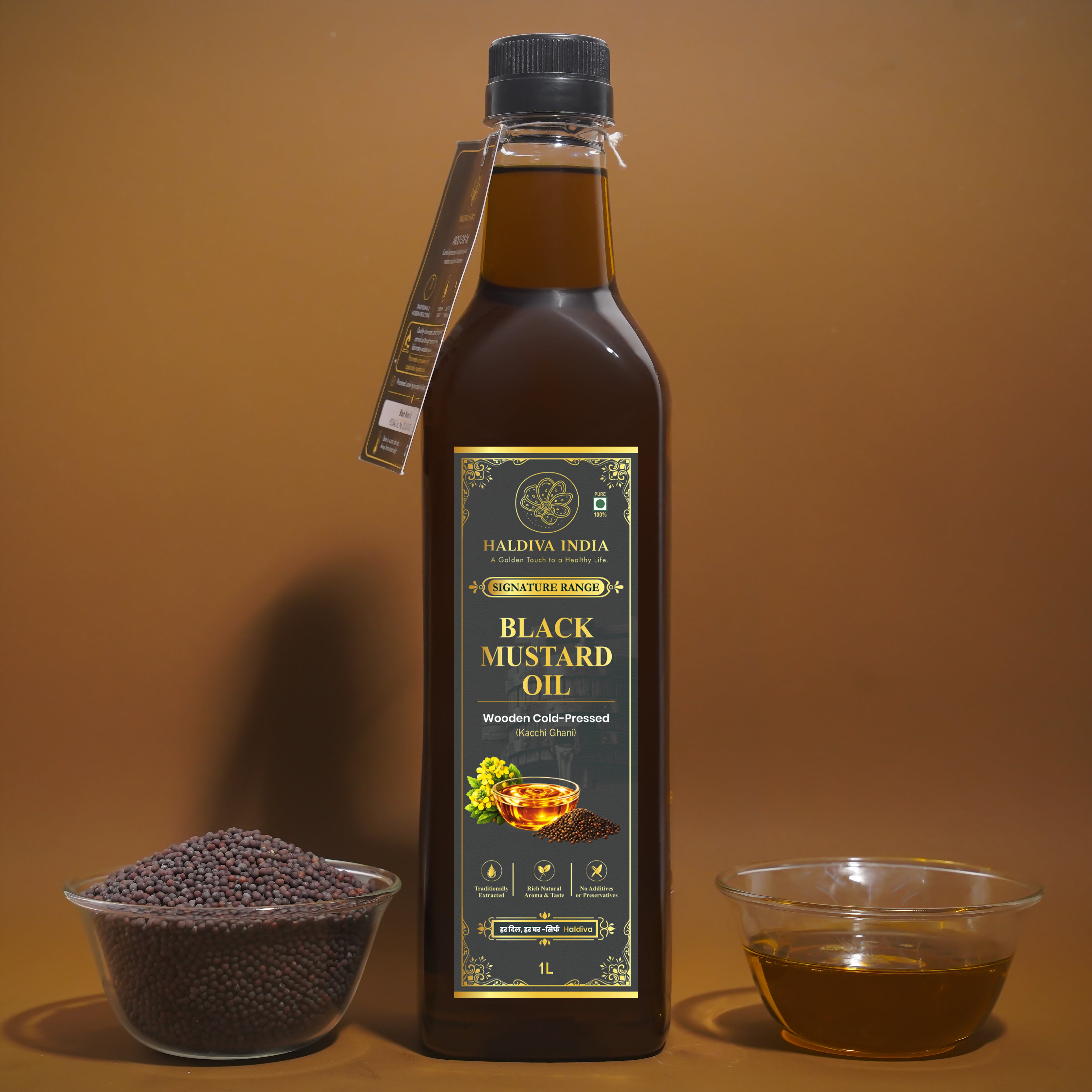Haldiva Signature Range Black Mustard Oil 1L