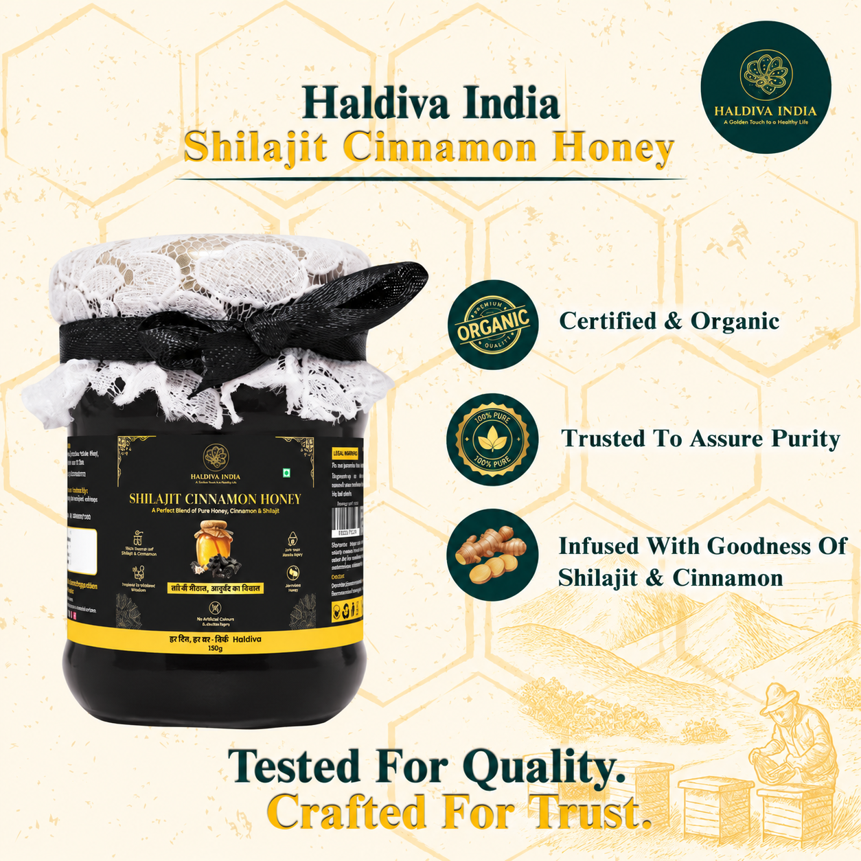 Shilajit in Cinnamon Honey 150ml