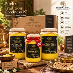 Haldiva India Premium Ghee Combo