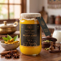 Haldiva pure bilona ghee jar made from A2 Gir cow milk