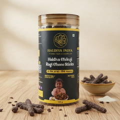 Haldiva Chikuji- Ragi Choco Sticks